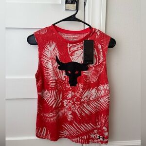 NEW! Under Armour Muscle Tee - Large Youth